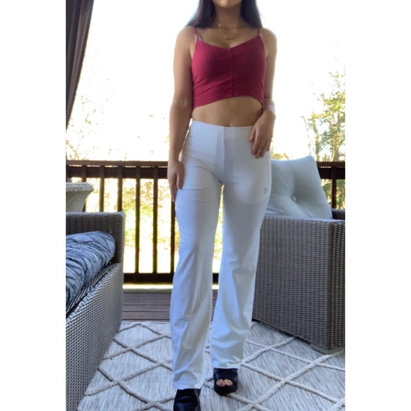 K-Swiss White Jogger Pants - Picture 3 of 7